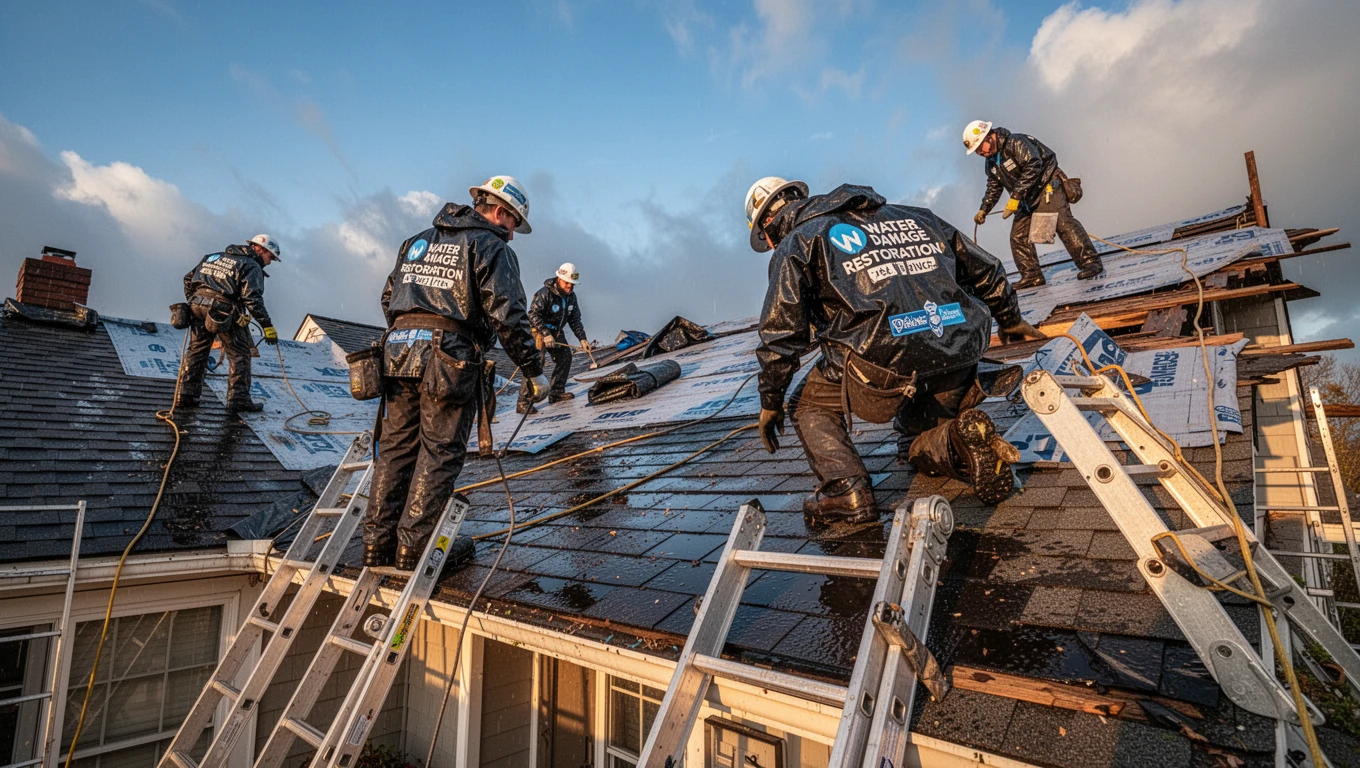 Roof Leak & Storm Damage Repair